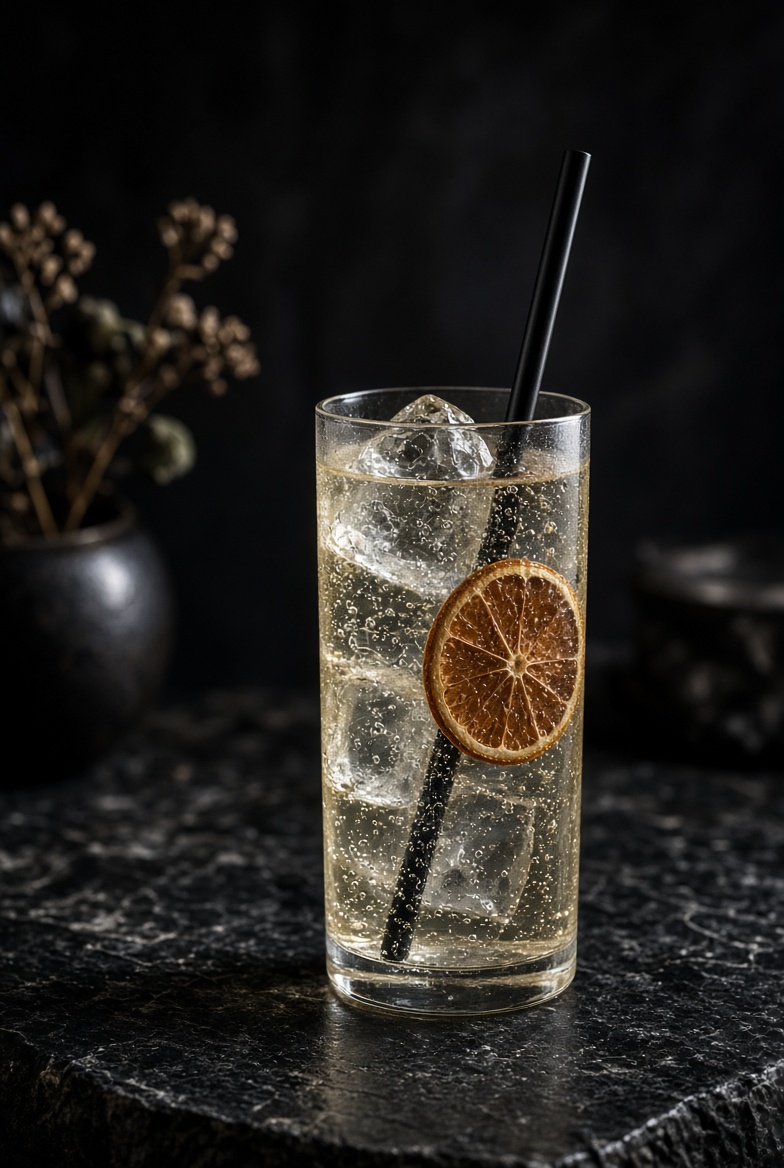 Citrus and tonic with SÉCO stirrer